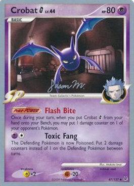 Crobat G LV.44 (47/127) (Queengar - Jason Martinez) [World Championships 2009] - The Mythic Store | 24h Order Processing