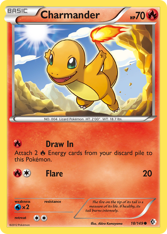 Charmander (18/149) [Black & White: Boundaries Crossed] - The Mythic Store | 24h Order Processing