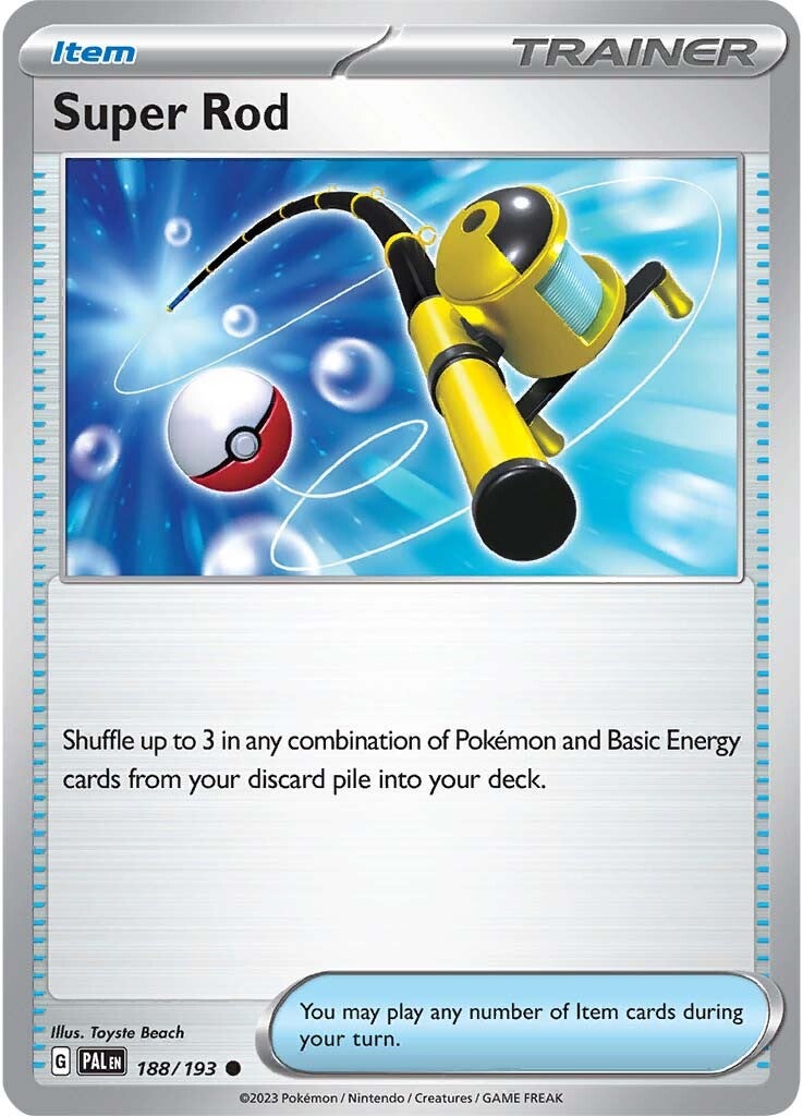 Super Rod (188/193) [Scarlet & Violet: Paldea Evolved] - The Mythic Store | 24h Order Processing