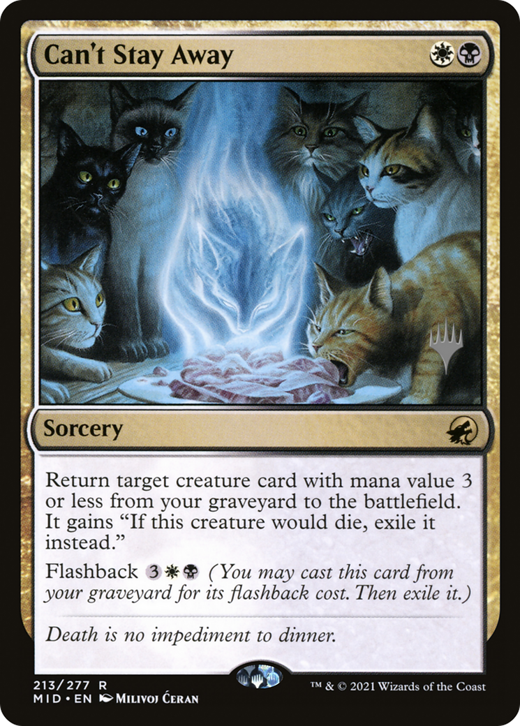 Can't Stay Away (Promo Pack) [Innistrad: Midnight Hunt Promos] - The Mythic Store | 24h Order Processing