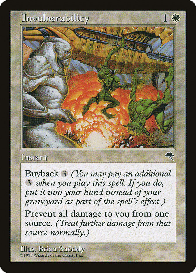Invulnerability [Tempest] - The Mythic Store | 24h Order Processing