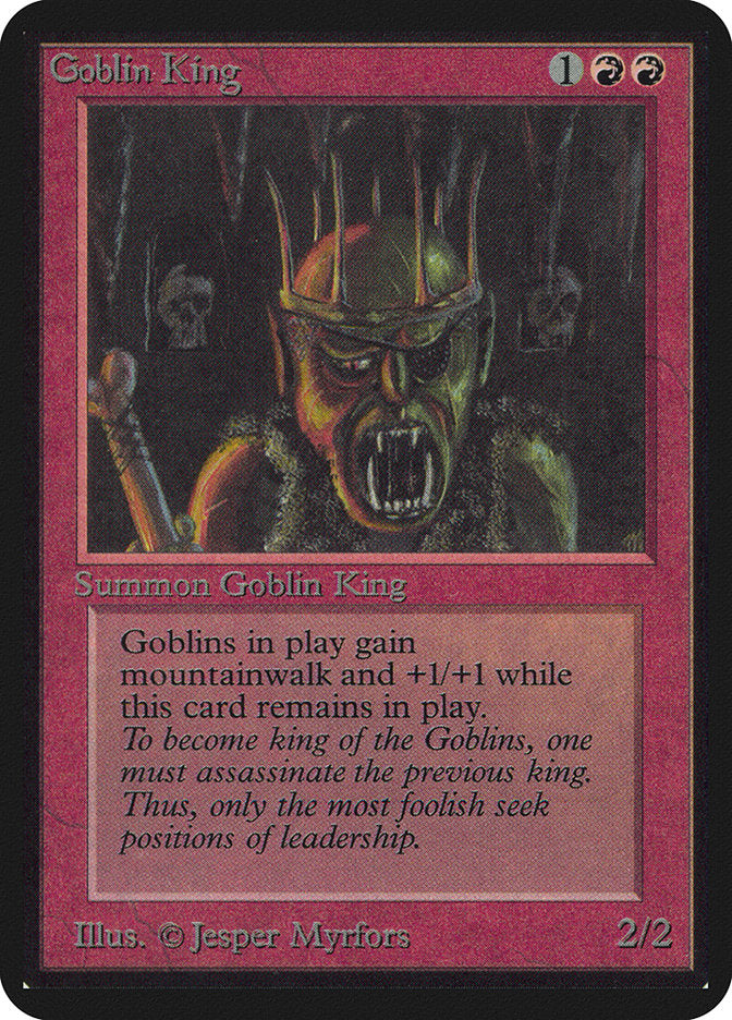 Goblin King [Alpha Edition] - The Mythic Store | 24h Order Processing