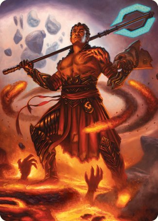Koth, Fire of Resistance Art Card [Phyrexia: All Will Be One Art Series] - The Mythic Store | 24h Order Processing