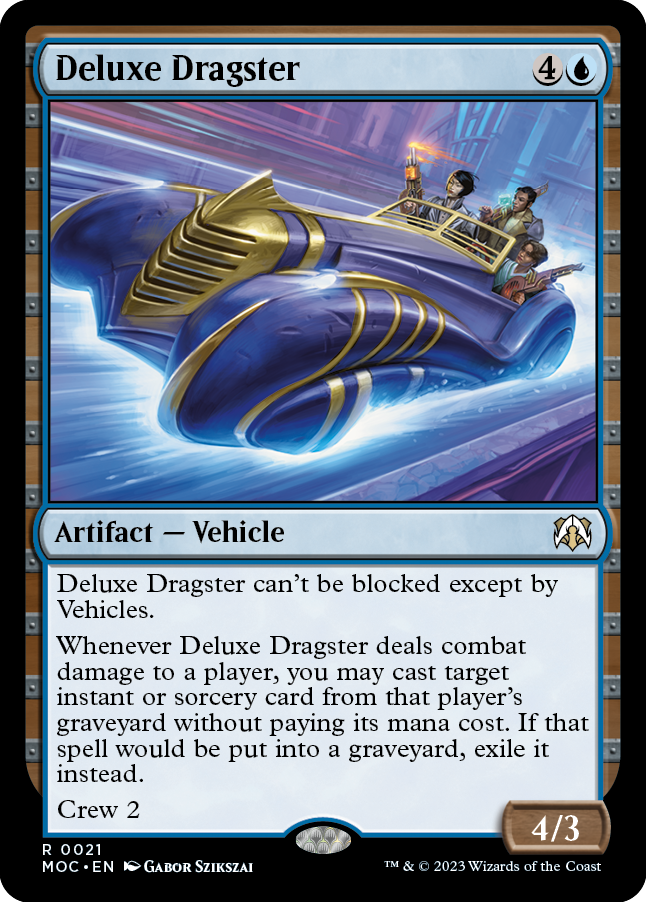 Deluxe Dragster [March of the Machine Commander] - The Mythic Store | 24h Order Processing
