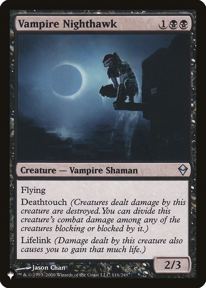 Vampire Nighthawk [The List] - The Mythic Store | 24h Order Processing