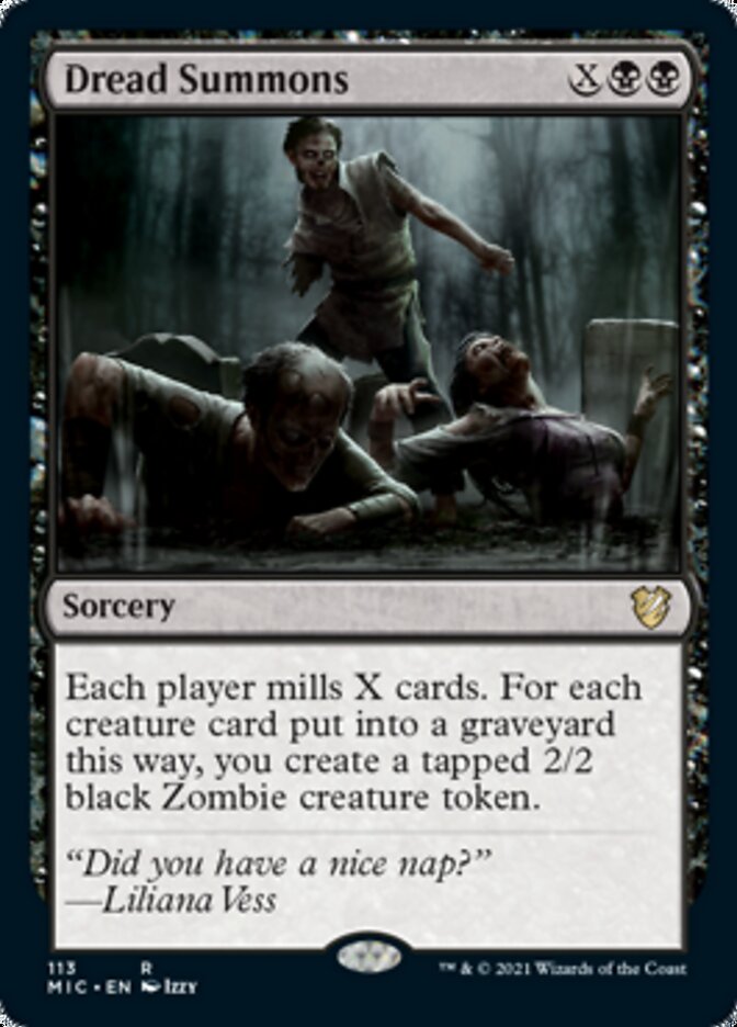 Dread Summons [Innistrad: Midnight Hunt Commander] - The Mythic Store | 24h Order Processing