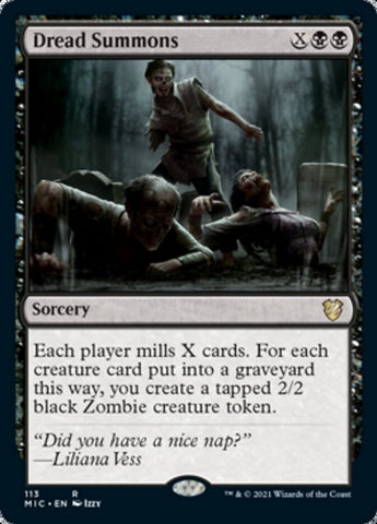 Dread Summons [Innistrad: Midnight Hunt Commander] - The Mythic Store | 24h Order Processing