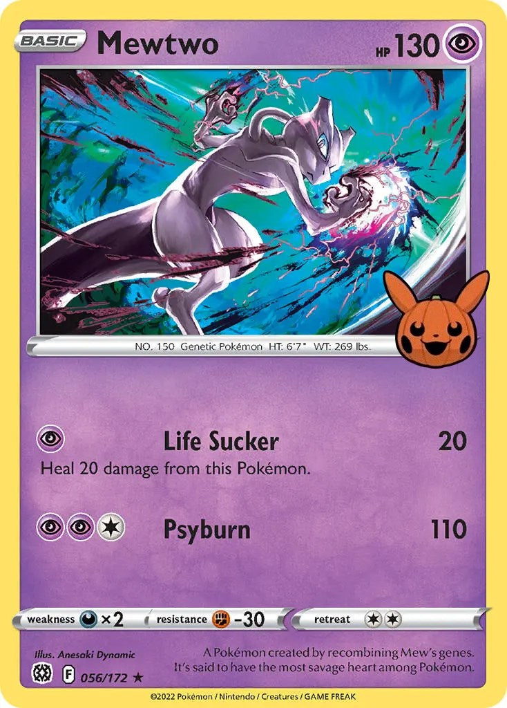 Mewtwo (056/172) [Trick or Trade] - The Mythic Store | 24h Order Processing