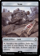 Robot // Junk Double-Sided Token [Fallout Tokens] - The Mythic Store | 24h Order Processing