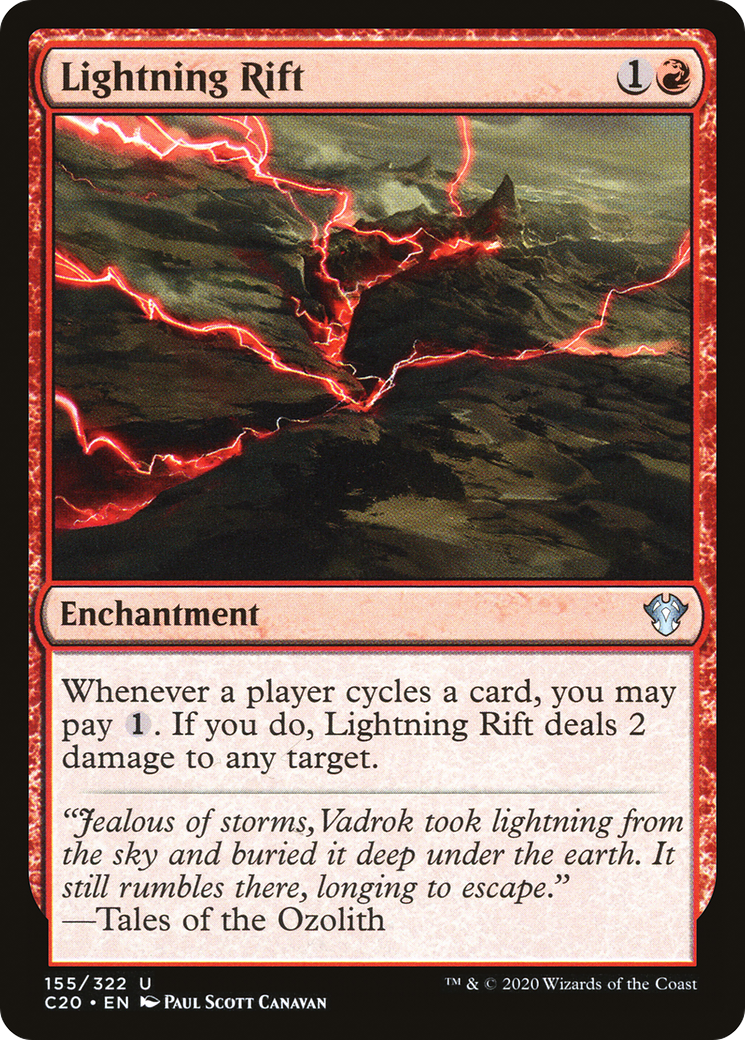 Lightning Rift [Commander 2020] - The Mythic Store | 24h Order Processing