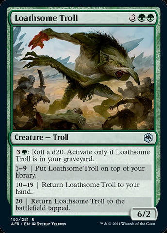 Loathsome Troll [Dungeons & Dragons: Adventures in the Forgotten Realms] - The Mythic Store | 24h Order Processing