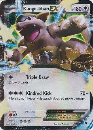 Kangaskhan EX (78/106) (Jumbo Card) [XY: Flashfire] - The Mythic Store | 24h Order Processing