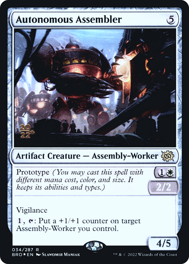 Autonomous Assembler [The Brothers' War Prerelease Promos] - The Mythic Store | 24h Order Processing