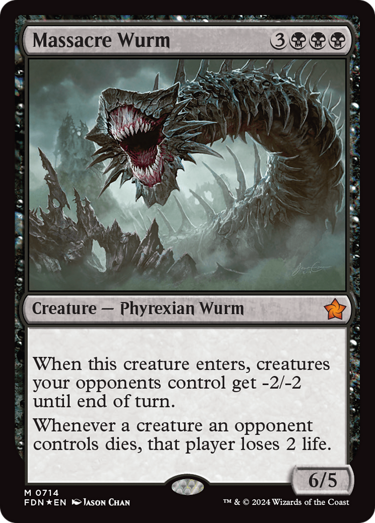 Massacre Wurm [Foundations] - The Mythic Store | 24h Order Processing