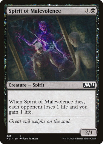 Spirit of Malevolence [Core Set 2021] - The Mythic Store | 24h Order Processing