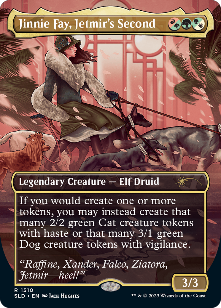 Jinnie Fay, Jetmir's Second (Display Commander) // Jinnie Fay, Jetmir's Second [Secret Lair Commander Deck: Raining Cats and Dogs] - The Mythic Store | 24h Order Processing