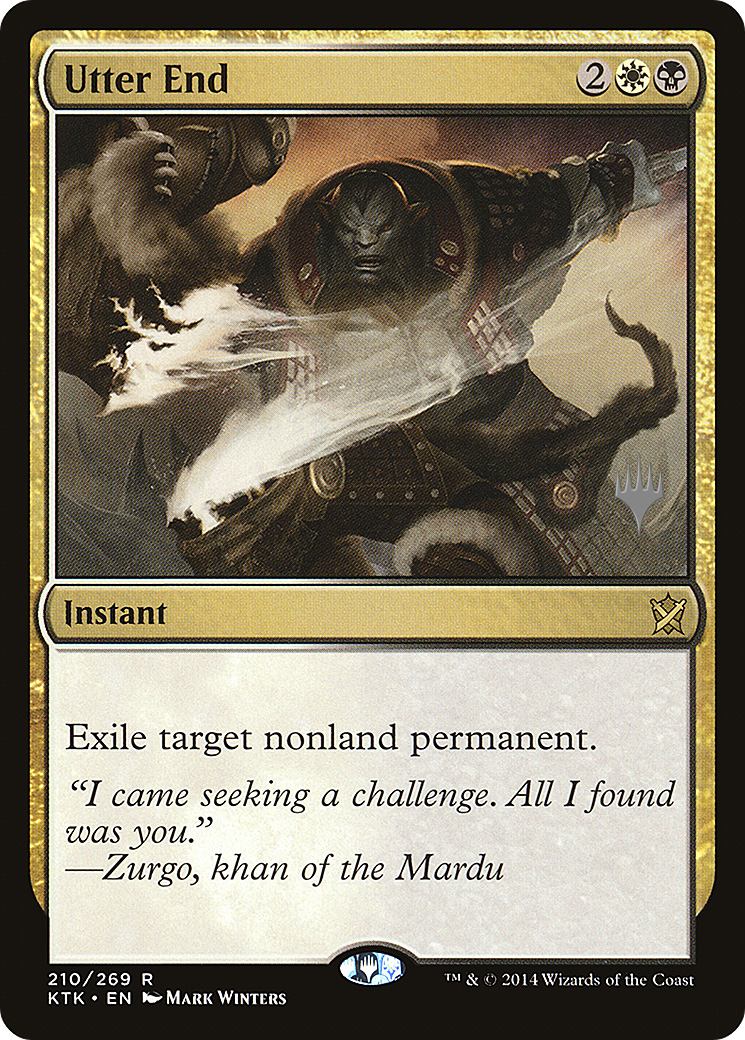 Utter End (Promo Pack) [Khans of Tarkir Promos] - The Mythic Store | 24h Order Processing