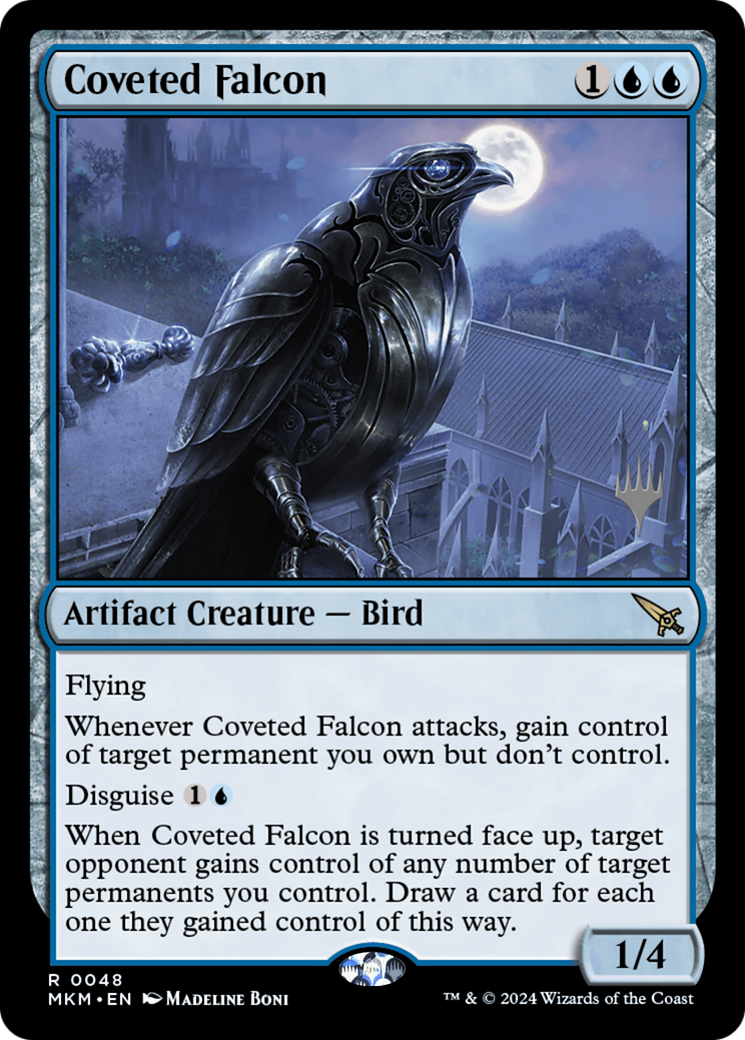 Coveted Falcon (Promo Pack) [Murders at Karlov Manor Promos] - The Mythic Store | 24h Order Processing