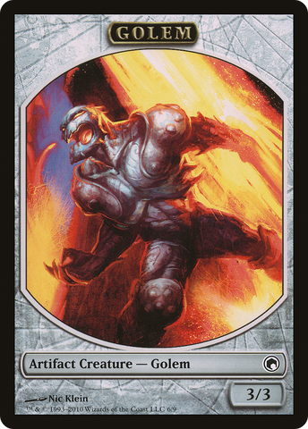 Golem Token [Scars of Mirrodin Tokens] - The Mythic Store | 24h Order Processing
