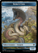 Drake // Koma's Coil Double-Sided Token [Murders at Karlov Manor Commander Tokens] - The Mythic Store | 24h Order Processing