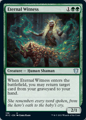 Eternal Witness [Innistrad: Midnight Hunt Commander] - The Mythic Store | 24h Order Processing