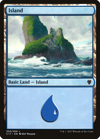 Island (300) [Commander 2017] - The Mythic Store | 24h Order Processing