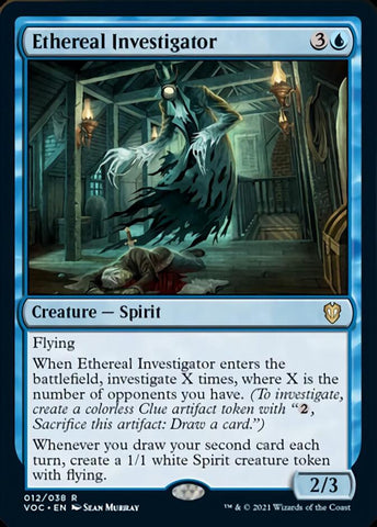 Ethereal Investigator [Innistrad: Crimson Vow Commander] - The Mythic Store | 24h Order Processing