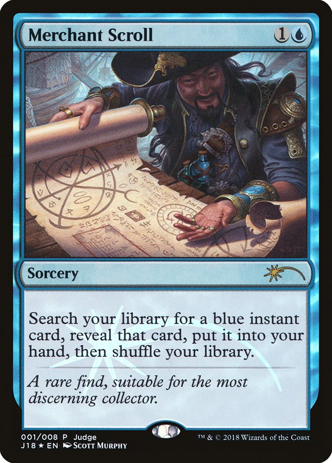 Merchant Scroll [Judge Gift Cards 2018] - The Mythic Store | 24h Order Processing