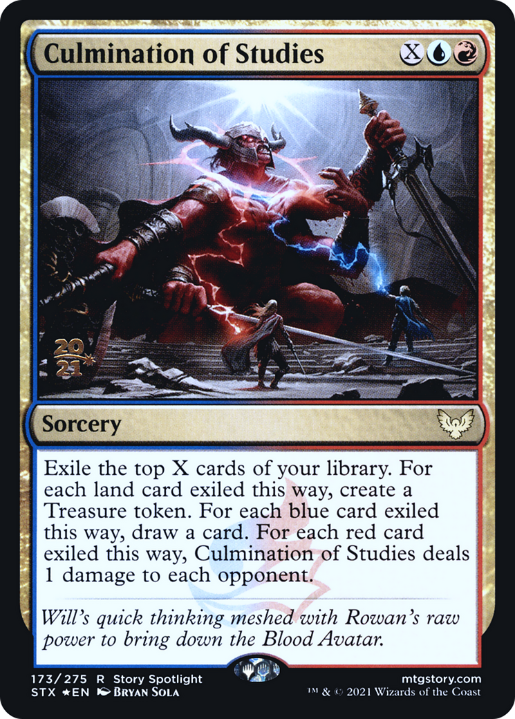 Culmination of Studies [Strixhaven: School of Mages Prerelease Promos] - The Mythic Store | 24h Order Processing