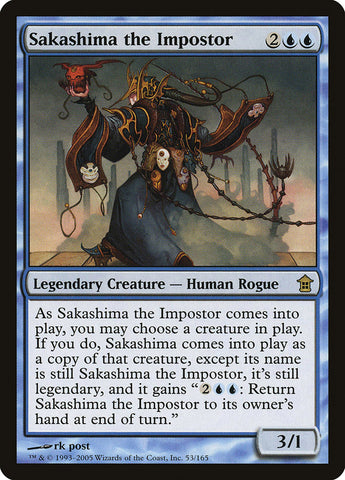 Sakashima the Impostor [Saviors of Kamigawa] - The Mythic Store | 24h Order Processing