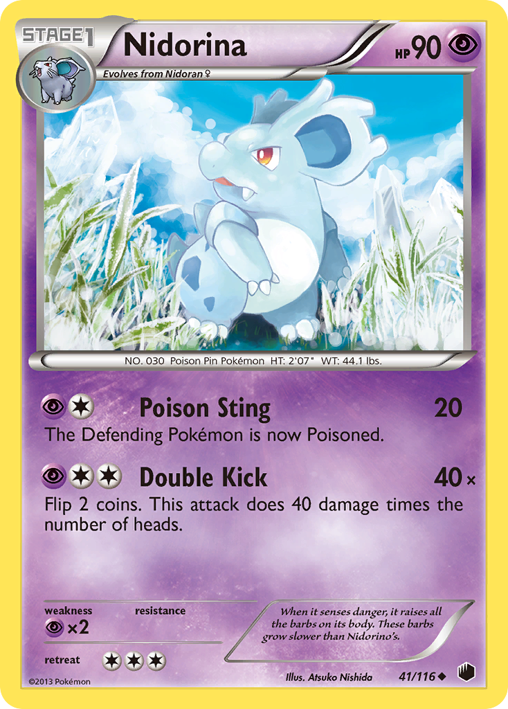 Nidorina (41/116) [Black & White: Plasma Freeze] - The Mythic Store | 24h Order Processing