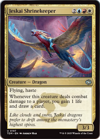 Jeskai Shrinekeeper [Tarkir: Dragonstorm] - The Mythic Store | 24h Order Processing