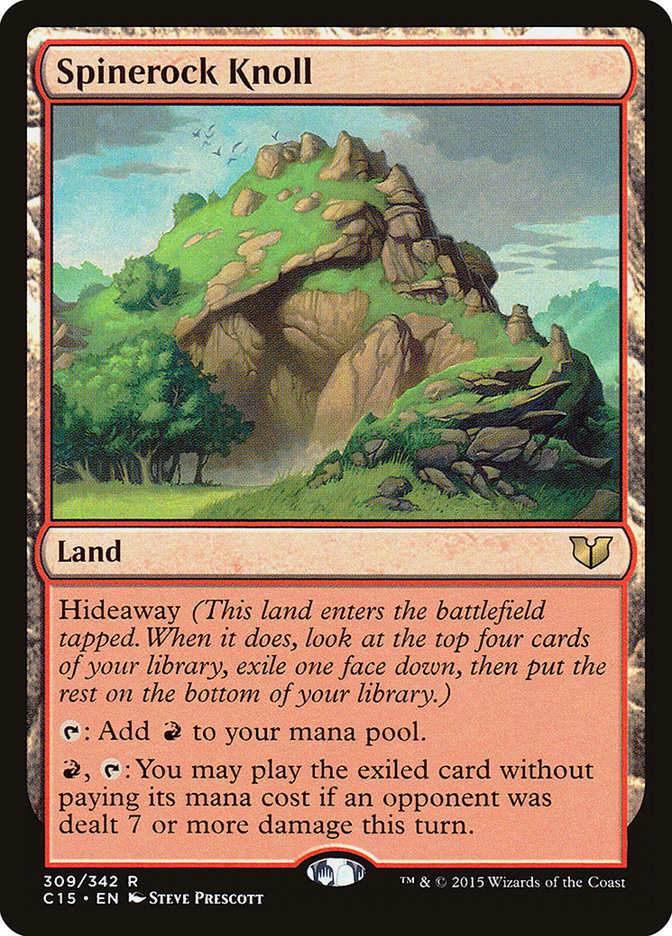 Spinerock Knoll [Commander 2015] - The Mythic Store | 24h Order Processing