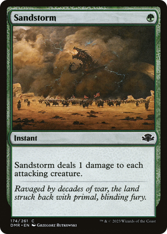 Sandstorm [Dominaria Remastered] - The Mythic Store | 24h Order Processing