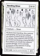 Banding Sliver (2021 Edition) [Mystery Booster Playtest Cards] - The Mythic Store | 24h Order Processing