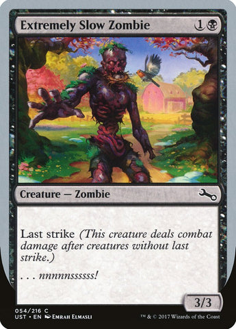 Extremely Slow Zombie ("...nnnnnssssss!") [Unstable] - The Mythic Store | 24h Order Processing