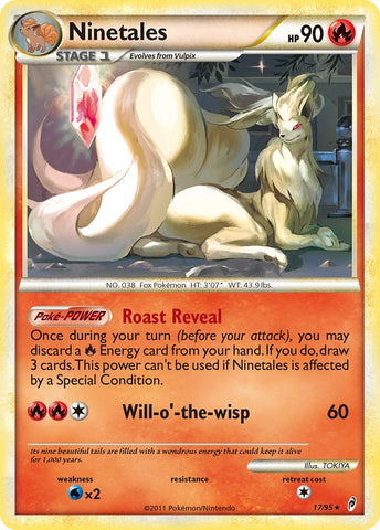 Ninetales (17/95) (Theme Deck Exclusive) [HeartGold & SoulSilver: Call of Legends] - The Mythic Store | 24h Order Processing