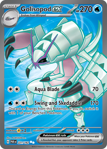 Golisopod ex (221/182) [Scarlet & Violet: Paradox Rift] - The Mythic Store | 24h Order Processing