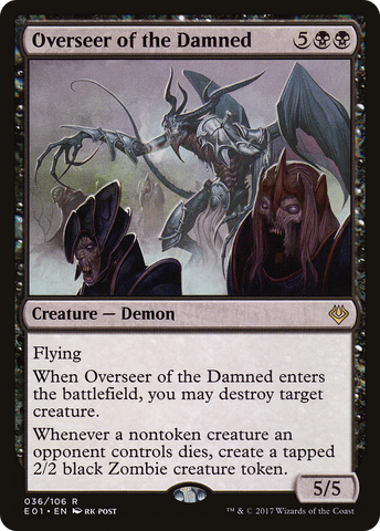 Overseer of the Damned [Archenemy: Nicol Bolas] - The Mythic Store | 24h Order Processing