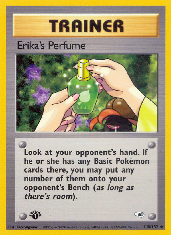Erika's Perfume (110/132) [Gym Heroes 1st Edition] - The Mythic Store | 24h Order Processing
