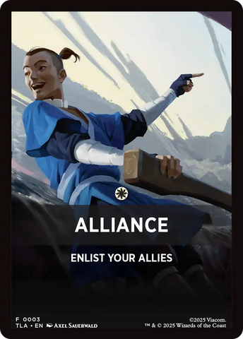 Alliance Theme Card [Avatar: The Last Airbender Tokens] - The Mythic Store | 24h Order Processing