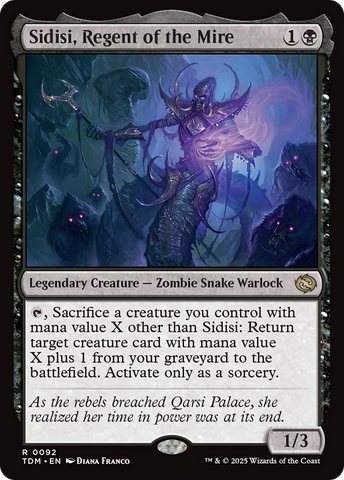 Sidisi, Regent of the Mire [Tarkir: Dragonstorm] - The Mythic Store | 24h Order Processing