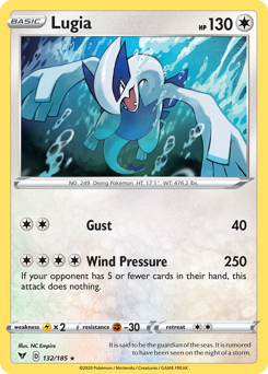 Lugia (132/185) [Sword & Shield: Vivid Voltage] - The Mythic Store | 24h Order Processing