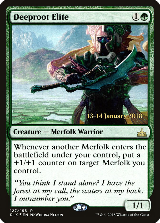 Deeproot Elite [Rivals of Ixalan Prerelease Promos] - The Mythic Store | 24h Order Processing