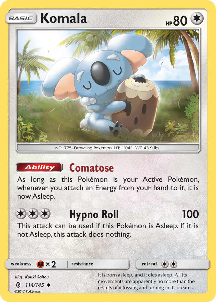 Komala (114/145) [Sun & Moon: Guardians Rising] - The Mythic Store | 24h Order Processing