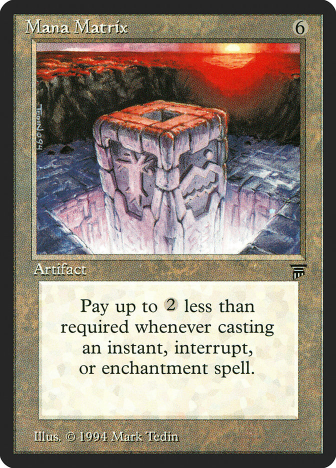 Mana Matrix [Legends] - The Mythic Store | 24h Order Processing
