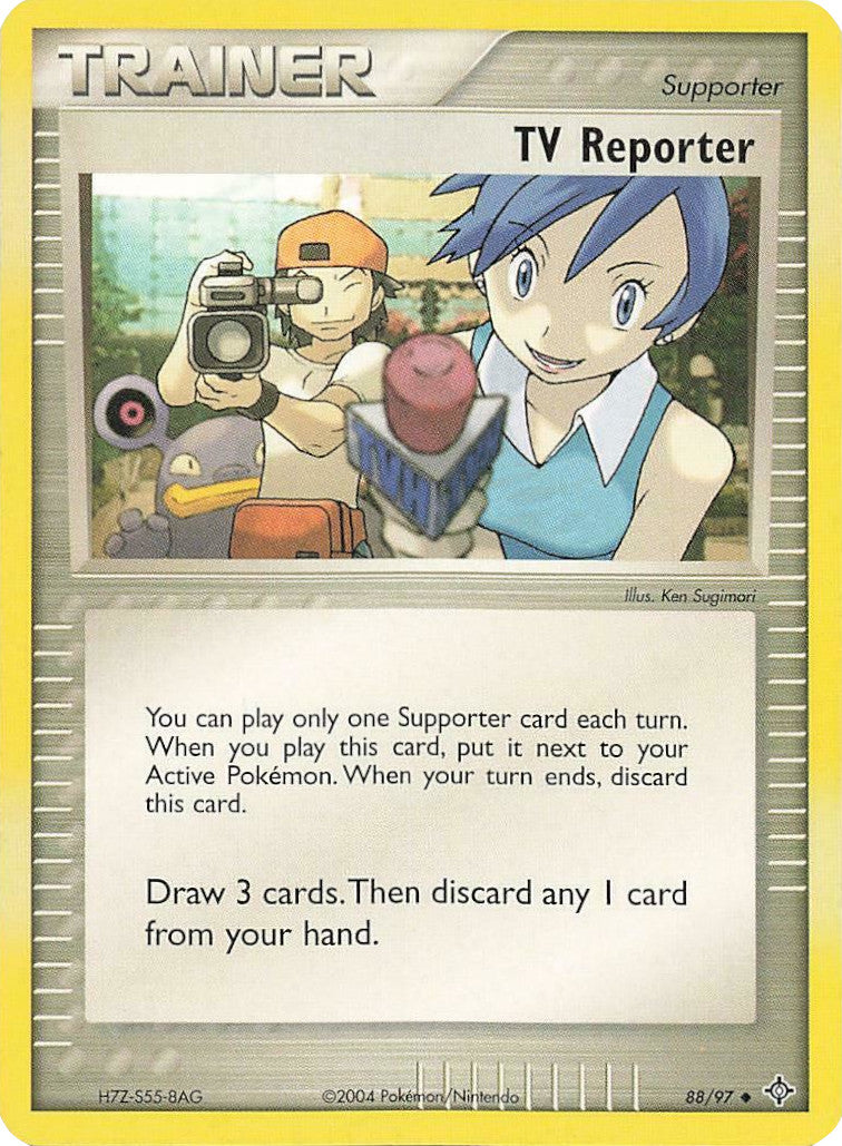 TV Reporter (88/97) [EX: Battle Stadium] - The Mythic Store | 24h Order Processing