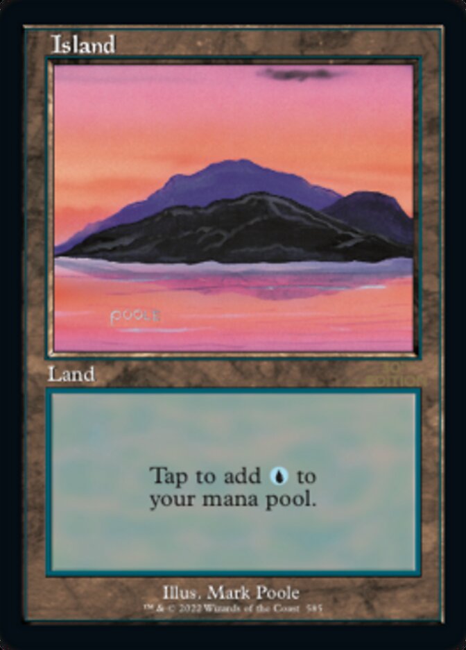Island (Retro) (585) [30th Anniversary Edition] - The Mythic Store | 24h Order Processing