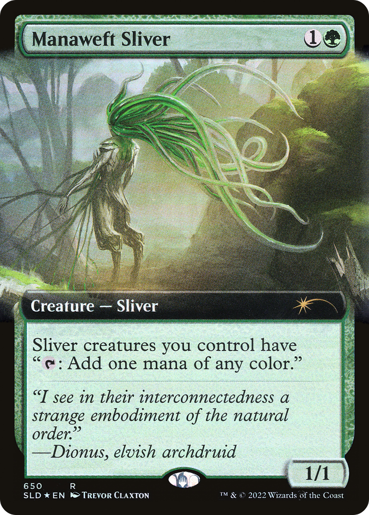 Manaweft Sliver (Extended Art) [Secret Lair Drop Promos] - The Mythic Store | 24h Order Processing