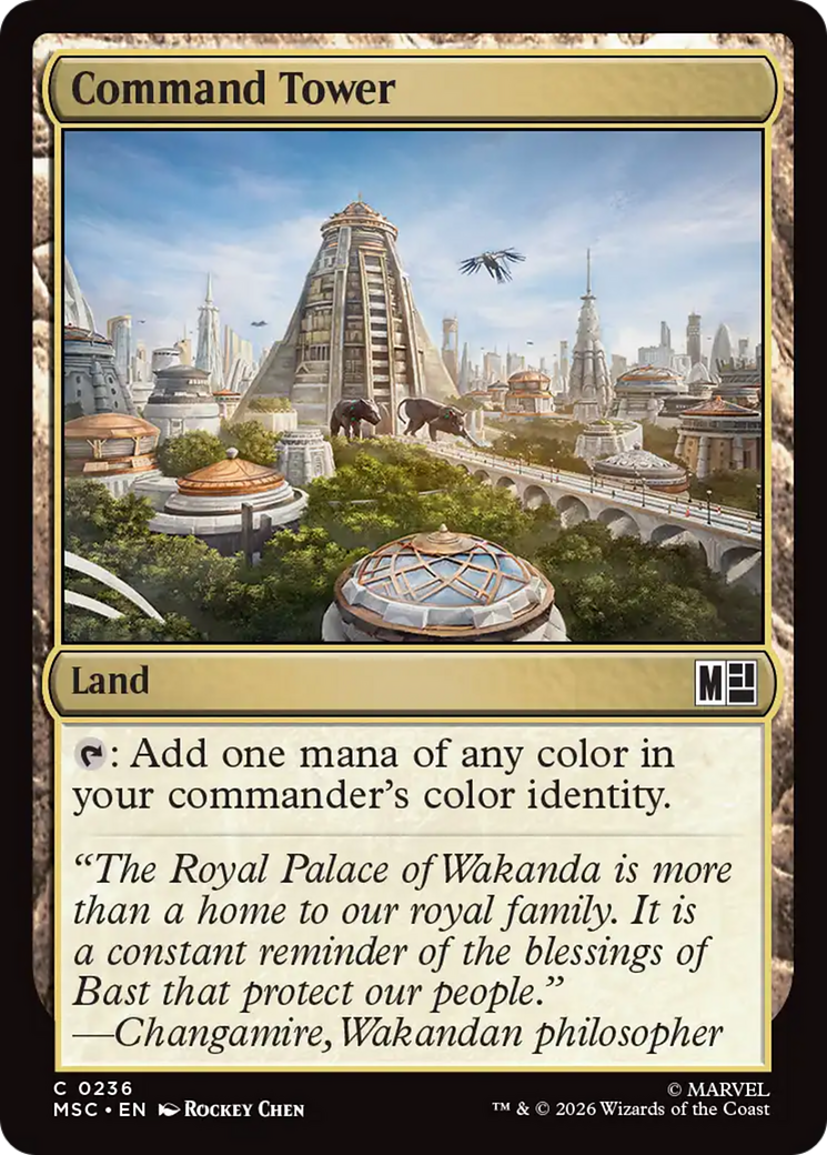 Command Tower (0236) [Marvel Super Heroes Commander] - The Mythic Store | 24h Order Processing